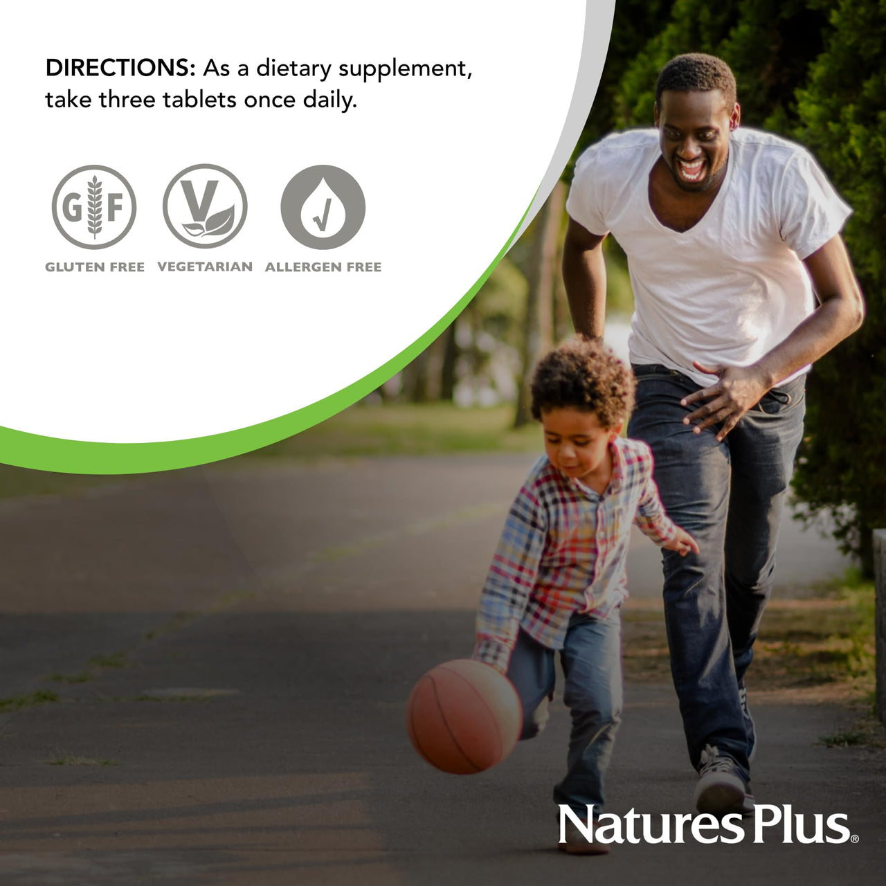 NaturesPlus Source of Life GOLD Multivitamin - 180 Tablets - With Vitamins D3, B12 & K2 - Blood, Bone & Immune Support - Vegetarian & Gluten Free - 60 Servings
