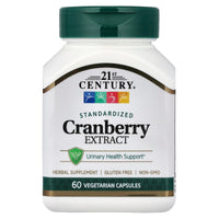 Thumbnail for 21st Century Cranberry Extract, Standardized, 60 Vegetarian Capsules