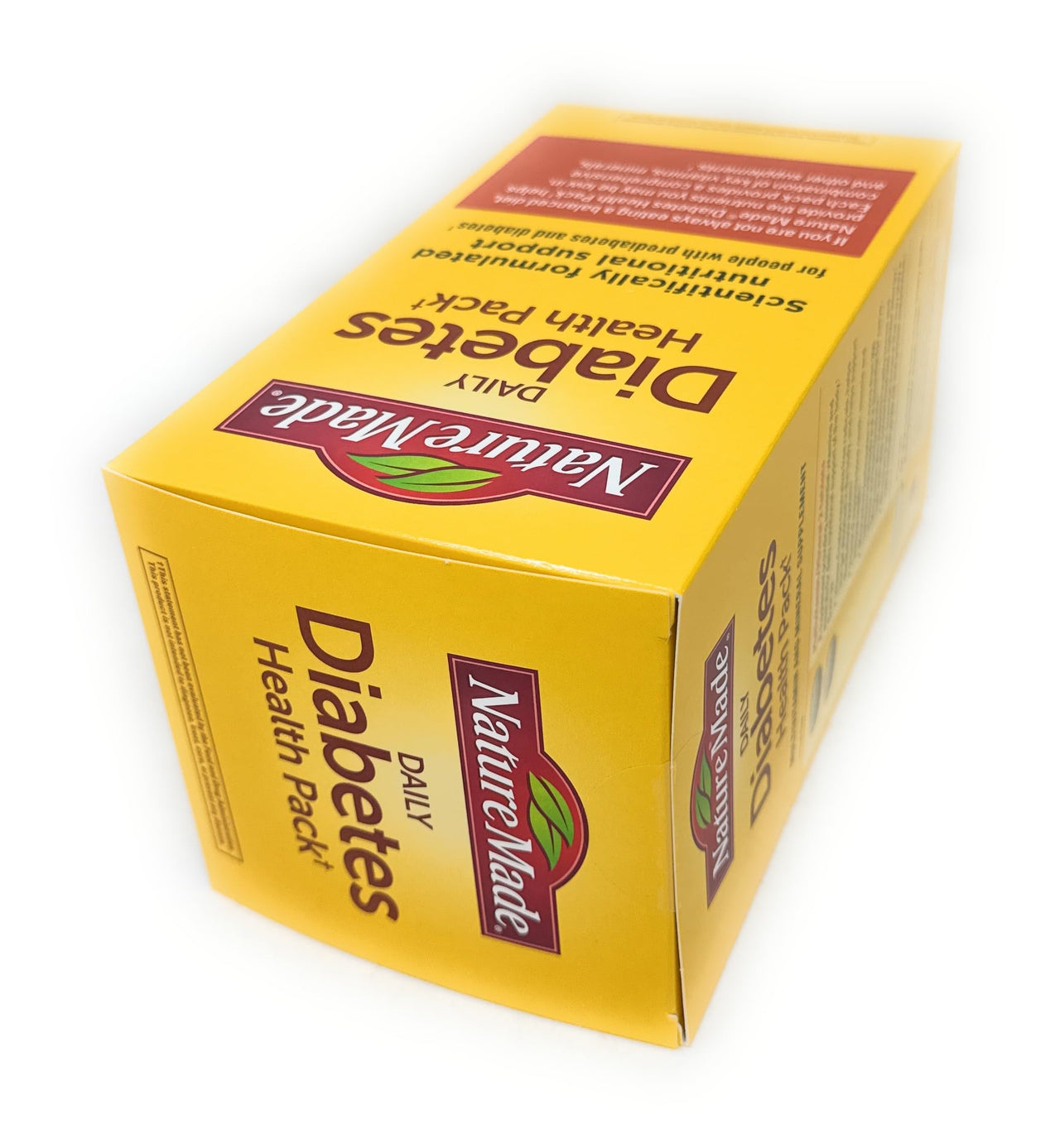 Nature Made Daily Diabetes Health Pack, Dietary Supplement for Nutritional Support, 60 Packets,Now in only 4 Supplements per Day,25 Key nutrients per Packet