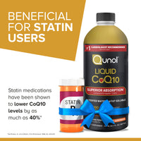 Thumbnail for Qunol CoQ10 Liquid Supplement 100mg, Superior Absorption, Natural Form of Coenzyme Q10, Antioxidant for Heart Health, Orange Pineapple Flavored, 90 Servings, 30.4 oz Bottle