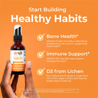 Thumbnail for MaryRuth Organics Vitamin D USDA Organic | VIT D3 Liquid | Sugar Free | Liquid VIT D Spray Immune Support for Adults & Kids | Bone Health| Vegan | Gluten Free | Non-GMO | 30 Servings