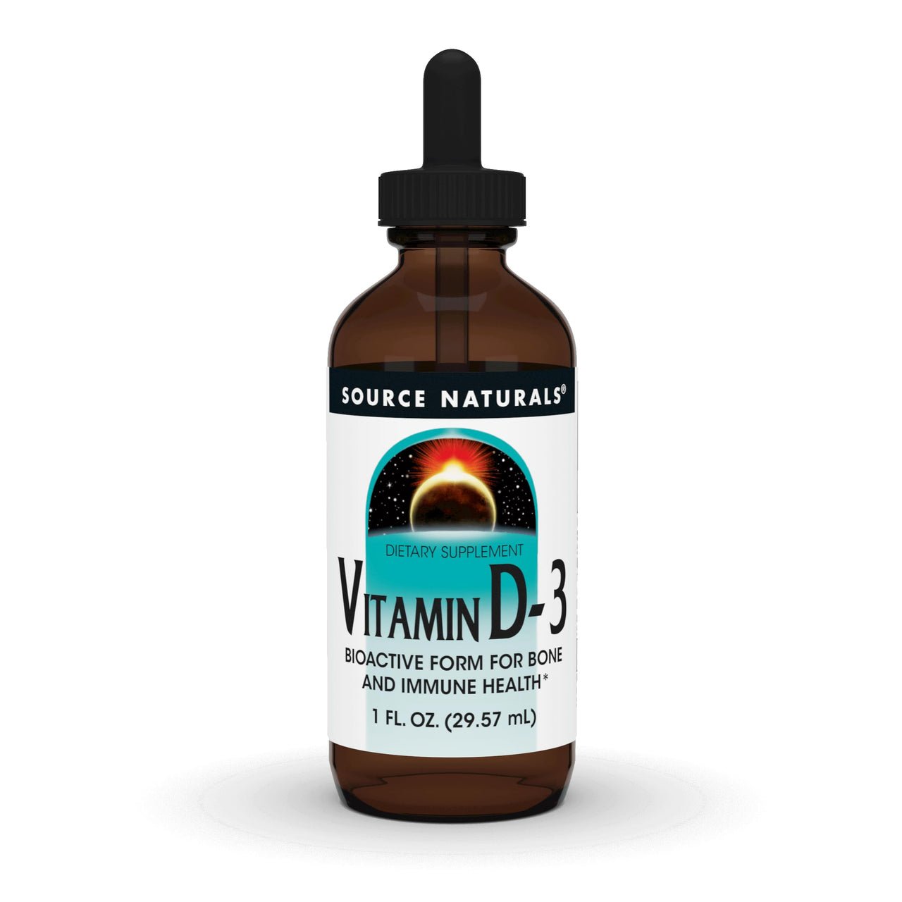 Source Naturals Vitamin D-3 Liquid Drops 2000 iu Supports Bone & Immune Health* - 1 Fluid oz