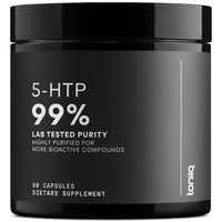 Thumbnail for Toniiq Ultra High Strength 5HTP Capsules - 99%+ Highly Purified and Bioavailable - 12:1 Concentrated Extract - 200mg - 90 Veggie Capsules