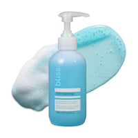 Thumbnail for Bliss Fab Foaming 2-In-1 Cleanser and Exfoliator with Bamboo Buffers - 6.4 Fl Oz - Oil-Free Gel Face Wash - Makeup Remover - Vegan & Cruelty Free