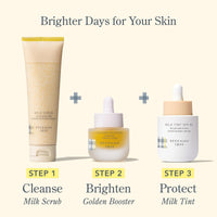 Thumbnail for Beekman 1802 Milk Tint Face Primer with SPF 43, Light - Oxybenzone Free - 1 oz - Tinted Mineral SPF, Makeup Primer & Moisturizer - In Shade Light