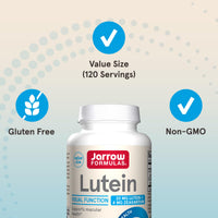 Thumbnail for Jarrow Formulas Lutein 20 mg - 120 Softgels - Clinically Documented Eye Health & Support - With Zeaxanthin - 120 Servings