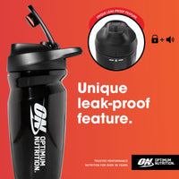 Thumbnail for Optimum Nutrition Opti-Lock Mix Shaker Cup, Ergonomic Sports Lid, Ultra-Performance Seal, BPA and DEHP Free, Audible Lock Click, Secure Lid, 700 mL Capacity (Pack of 1)