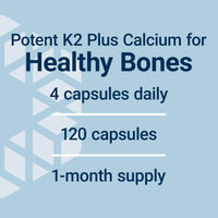 Thumbnail for Life Extension Bone Restore Elite Calcium Supplement with Super Potent K2, Calcium, Vitamin D3, Magnesium, Boron, zinc, Vitamin K2, for Bone Health, Gluten-Free, Non-GMO, 120 Capsules