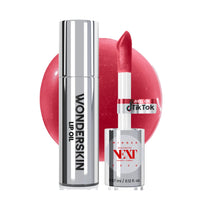 Thumbnail for Wonderskin Lip Oil Rehab Serum - Tinted Lip Oil for Women, Hydrating, Moisturizing, and Non-Sticky Red Tint Serum for Dry Lips (Amour)