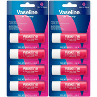 Thumbnail for Vaseline Lip Therapy Rosy Lips 8-Pack – Moisturizing Lip Balm, Tinted, 0.16 Oz Ea