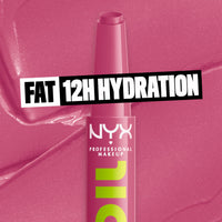 Thumbnail for NYX PROFESSIONAL MAKEUP Fat Oil Slick Click, Lightweight, Buildable, Pigmented Vegan Lip Balm - DM Me