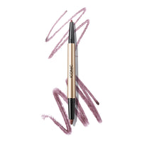 Thumbnail for ICONIC LONDON Smokey Eye Duo Eyeliner | Creamy, Easy to Blend 2-in-1 Eyeliner Crayon, Water Resistant, Cruelty Free, Vegan Makeup (Spiced Plum) 0.027 oz