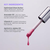 Thumbnail for Wonderskin Lip Oil Rehab Serum - Tinted Lip Oil, Hydrating, Moisturizing, and Non-Sticky Deep Red Tint Serum for Dry Lips (Honey)