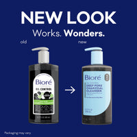 Thumbnail for Biore Deep Pore Charcoal Face Wash, Daily Facial Cleanser for Dirt & Makeup Removal, for Oily Skin, 6.77 Oz, Pack of 3