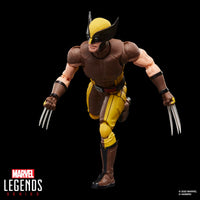Thumbnail for Marvel Legends Series Wolverine (Brown Suit), Marvel Studios' Deadpool & Wolverine Movie Collectible 6-Inch Action Figure Gift