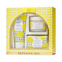 Thumbnail for Beekman 1802 Yellow Brick Road Sunshine Lemon Bodycare Gift Set - Set of 3 - Scented - Cleanses, Moisturizes & Hydrates - With Lactic Acid & Shea Butter - Good for Sensitive Skin - Cruelty Free