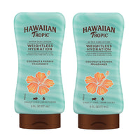 Thumbnail for Hawaiian Tropic Weightless Hydration After Sun Lotion with Aloe, 6oz Twin Pack | Hawaiian Tropic Lotion, Moisturizing Lotion, After Sun Care, After Sun Moisturizer, 6oz each Twin Pack