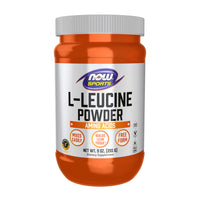 Thumbnail for NOW Foods Sports Nutrition, L-Leucine Powder, Builds Lean Tissue*, Amino Acids, 9-Ounce