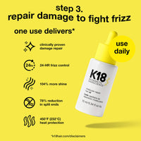 Thumbnail for K18 Damage Repair Essentials Kit, Travel-Friendly Trio Featuring Mini Hair Mask, Mini Hair Oil & Mini Detox Shampoo