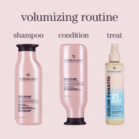 Thumbnail for Pureology Pure Volume Shampoo | For Flat, Fine, Color Treated or Natural Hair | Adds Lightweight Volume and Body | Clarifies Buildup | Sulfate Free Shampoo | Vegan