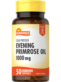 Thumbnail for Sundance Evening Primrose Oil 1000mg for Women | Cold Pressed Formula | Non-GMO & Gluten Free Supplement