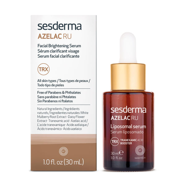 Sesderma AZELAC RU Liposomal Facial Serum 1.0 fl. Oz for Sun Spots, Age Spots and Hyperpigmentation