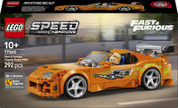 Thumbnail for Lego 77260 Speed Champion Fast and Furious Toyota Supra MK4 Toy, Birthday Present, Blocks, Boys, Girls, Children, 10, 11, 12, Elementary School, Vehicle, Car, Mini Car, Pretend Play, Pretend Play Game