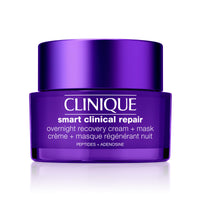 Thumbnail for Clinique Smart Clinical Repair Anti Aging Overnight Recovery Face Cream + Mask For All Skin Types | With Hyaluronic Acid + Peptides | Hydrating | Repairs Lines + Wrinkles, 1.7 Fl Oz