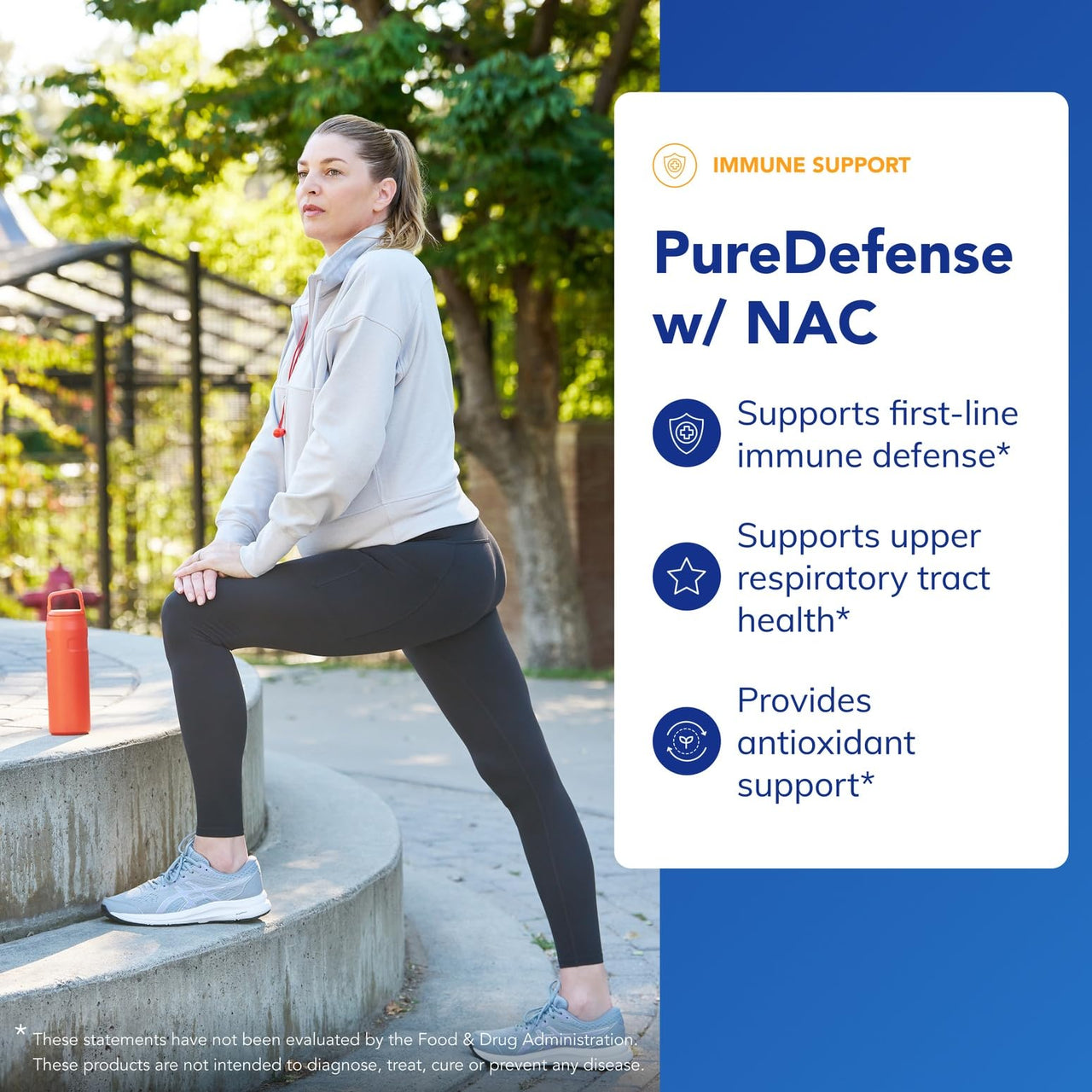 Pure Encapsulations PureDefense with NAC | Enhances First-Line Immune Defense and Upper Respiratory Health* | 20 Capsules
