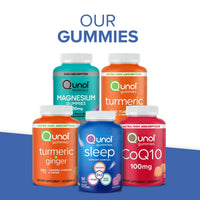 Thumbnail for Qunol Turmeric and Ginger Gummies - Joint Support Supplement with Ultra High Absorption, 90 Count Vegan and Gluten Free Gummies