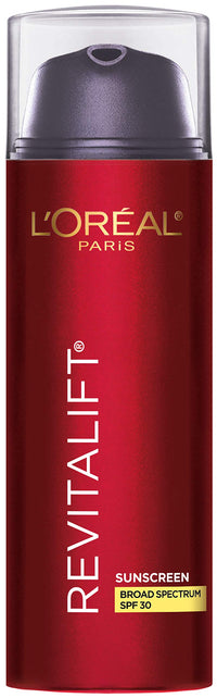 Thumbnail for L'Oreal Paris Revitalift Triple Power Anti-Aging Broad Spectrum SPF 30 Sunscreen, Pro Retinol, Hyaluronic Acid & Vitamin C Lotion, Reduces Wrinkles 1.7 Oz
