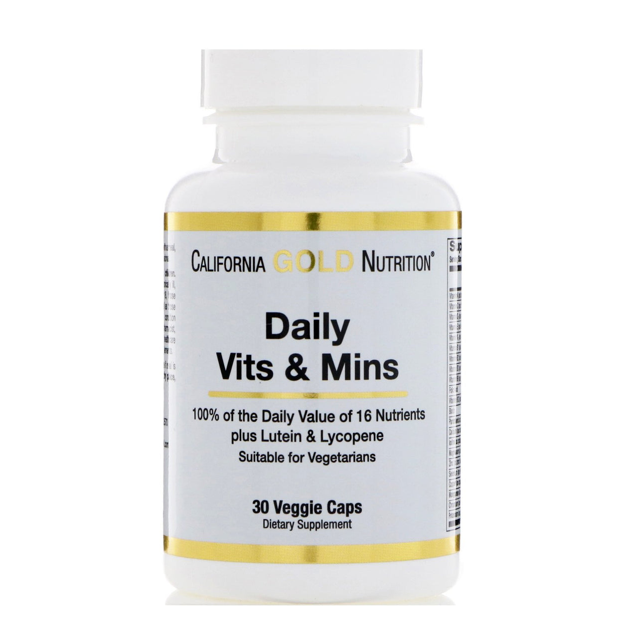 California Gold Nutrition Daily Vits & Mins