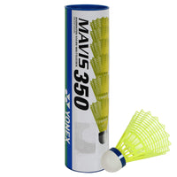 Thumbnail for YONEX Mavis 350 Nylon Shuttlecock with Blue Cap (Yellow)