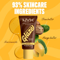 Thumbnail for NYX PROFESSIONAL MAKEUP Buttermelt Glaze Soft Glow Skin Tint + SPF 30, Up To 12HR Wear, 09 Hazelnut Butta