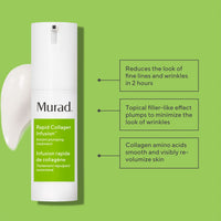 Thumbnail for Murad Rapid Collagen Infusion – Anti-Aging Serum with Collagen Amino Acids & Winged Kelp Extract for Visible Wrinkle Reduction, Enhanced Skin Firmness & Re-Volumizes Skin – 1.0 Fl Oz