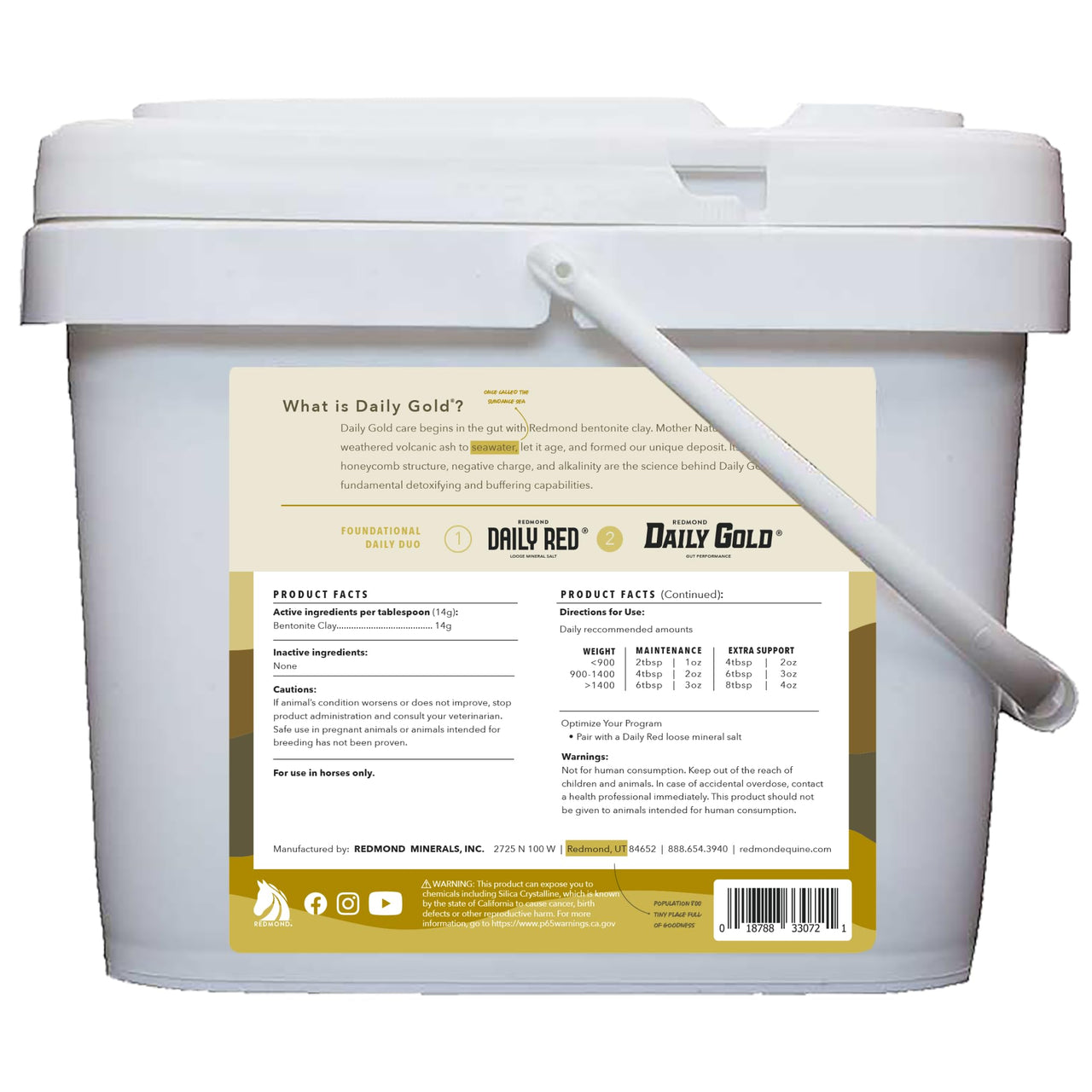 Daily Gold Stress Relief – Natural Digestive and Ulcer Supplement for Horses