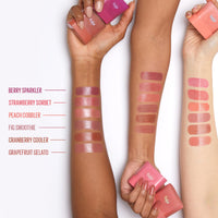Thumbnail for KAJA Cheek & Lip - Dewy Bar 03 Peach Cobbler | Creamy Blusher and Balm Multi-Stick, 45% Moisturizing Oil, Apple Extract, Vitamin-Hyaluronic Acid Infused, High Shine, Non-Sticky, Easy Blending, 10g
