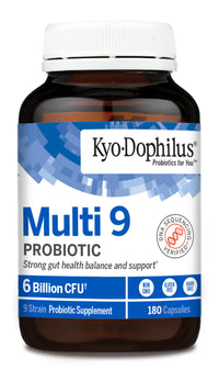 Thumbnail for Kyolic Kyo-Dophilus Multi 9 Probiotic, Strong Gut Health Balance and Support*, 180 Capsules