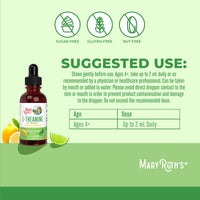 Thumbnail for MaryRuth's L Theanine 200mg Liquid Drops | Mood Support for Adults & Kids | Focus Supplement | Natural Sleep Support | Vegan | Non-GMO | Gluten Free | 30 Servings