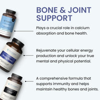 Thumbnail for The Wellness Company Strong Bones | 60 Capsules (1-Month Supply) | Made with Key Minerals to Help Build Bone Strength | Non-GMO, Vegan, Gluten Free | for Supporting Bone Strength and Health