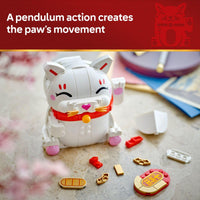 Thumbnail for LEGO Lucky Cat Building Toy for Girls & Boys - Smiling Cat W/Waving Paw Function for Kids, Ages 9+ - Home Decor for Spring Festival & Chinese New Year Celebrations - Gift Idea for Birthdays - 40813