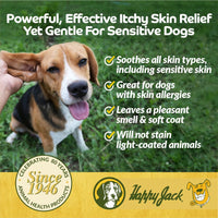 Thumbnail for Happy Jack Itch No More Dog Itchy Skin Shampoo & Treatment (12 oz), Flea Bites, Allergies & Itch Relief, Stops Itching, Scratching & Gnawing on First Application for Healthy Dog Skin & Coat