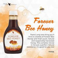 Thumbnail for Forever Living - Bee Honey - Responsibly Harvested Mountain Honey with Rich, Smooth and Complex Flavor - Gluten-Free - 17.6 oz