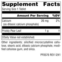 Thumbnail for Planetary Herbals Full Spectrum Nopal Cactus, Prickly Pear Cactus, 1000 mg, with Prickley Pear Leaf - 120 Tablets