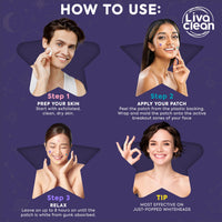Thumbnail for Livaclean Star Pimple Patches for Face w/ Hydrocolloid, Tea Tree oil & Salicylic Acid - Zit Stickers, Hydrocolloid Acne Patches for Face - Cute Pimple Patch, Acne Stickers