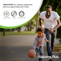 Thumbnail for NaturesPlus Ultra One Daily Iron Free - 90 Fast-Acting Capsules - Multivitamin & Mineral with Beta Carotene - Vegan, Gluten Free - 90 Servings