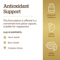 Thumbnail for Solgar Vegetarian CoQ-10 200 mg, 60 Vegetable Capsules - Heart Healthy, Protective Antioxidant - Coenzyme Q10 (CoQ-10) Supplement - Vegan, Gluten Free, Dairy Free, Kosher - 60 Servings