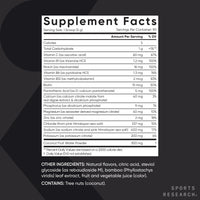 Thumbnail for Sports Research Hydrate Electrolytes Powder - Sugar-Free & Naturally Flavored with Vitamins, Minerals, and Coconut Water - Supports Hydration - Passion Fruit & Cherry Pomegranate