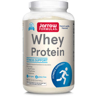 Thumbnail for Jarrow Formulas Whey Protein with 18 g of Protein, 3.8 g of BCAAs, & Glutamine, Dietary Supplement for Muscle Function & Recovery Support, 32 oz Vanilla Flavored Powder, Approximately 36 Day Supply