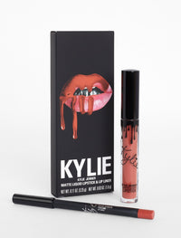 Thumbnail for MATTE LIQUID LIPSTICK & LIP LINER,LIP KIT BY KYLIE JENNER - AUTUMN